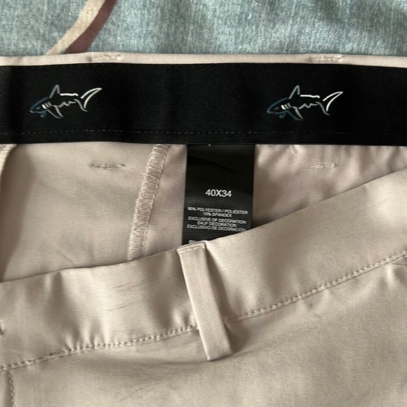 Greg Norman, tan, men’s golf pants, new without tags - Picture 1 of 3